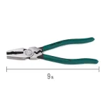 Capri Tools Klinge 9 in. High Leverage Combination Pliers with Crimper thumbnail 6