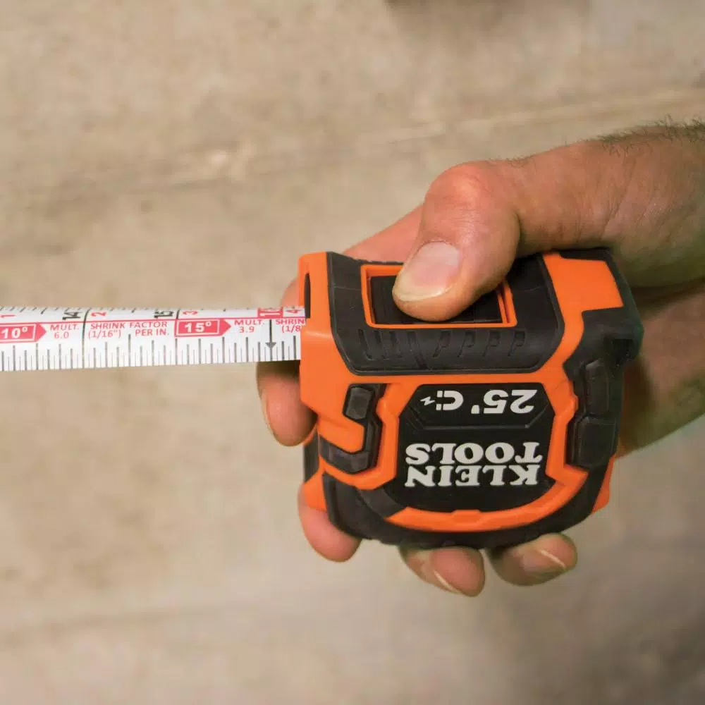 Klein Tools 25 ft. Double-Hook Magnetic Tape Measure, 2-Pack