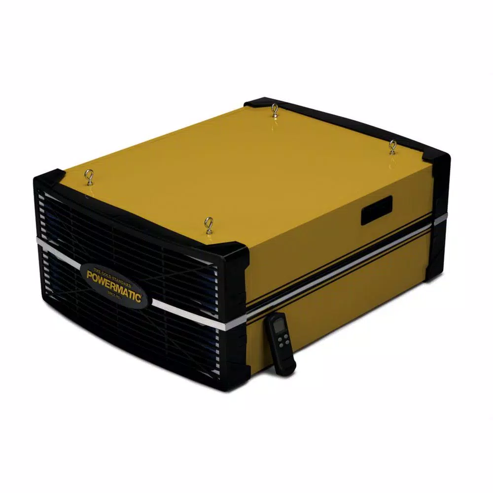 Powermatic PM1200 Air Filtration System - High Efficiency Dust Collector with Remote Control