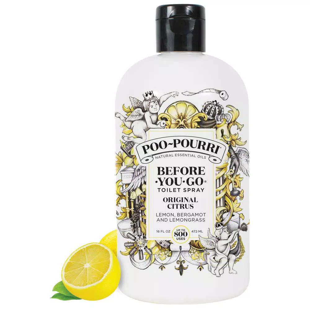 POO POURRI Poo-Pourri Original Citrus Toilet Air Freshener Spray, 16 oz. Refill