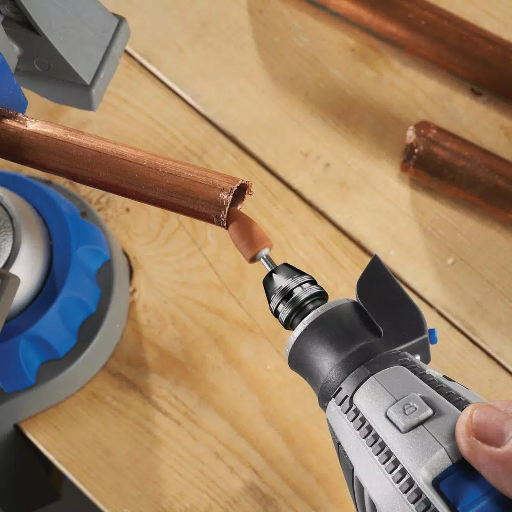 Dremel 4300 Series 1.8 Amp Variable Speed Corded Rotary Tool Kit with Pivot Light and 64 Accessories