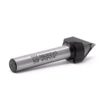 WEN 1/2 in. V-Groove Carbide Tipped Router Bit, 1/4 in. Shank thumbnail 3