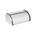 Jiallo Stainless Steel Large Bread Box, Modern Roll-Top Food Storage Container thumbnail 1