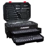 Husky 290-Piece Mechanics Tool Set with 1/4 in., 3/8 in., and 1/2 in. Drive thumbnail 1