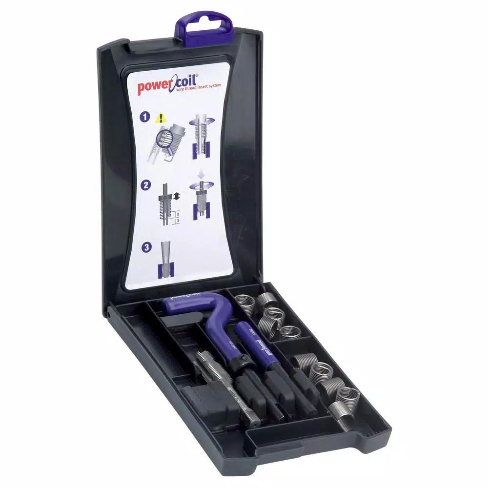 Powercoil M20-1.5 Thread Repair Kit - Stainless Steel Wire Thread Inserts