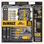 DEWALT MAX Impact 35-Piece Screwdriver Bit Set, Impact Rated Hex Shank thumbnail 1