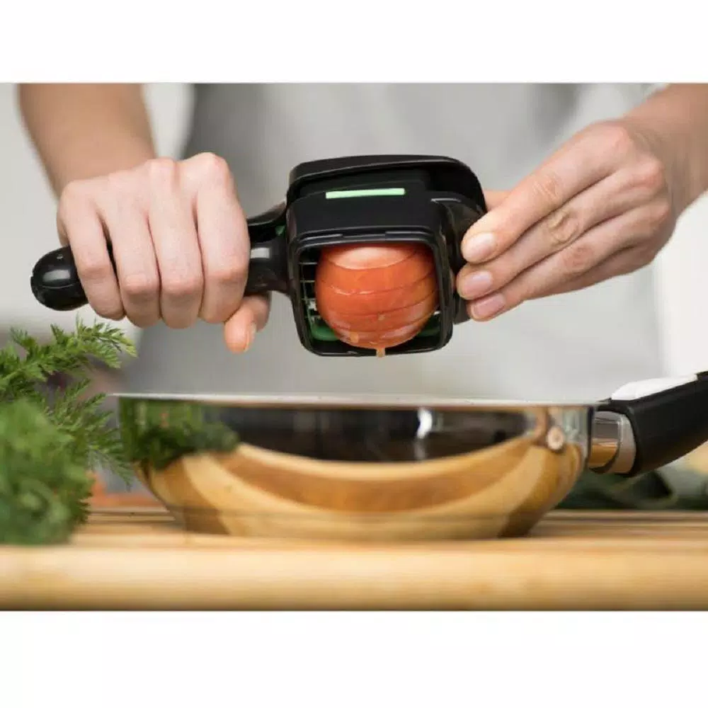 As Seen on TV Nutri Chopper 5-in-1 Compact Portable Handheld Kitchen Slicer with Storage Container