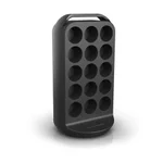 Mind Reader Apollo 30-Capacity K-Cup Storage Carousel - Black & Chrome Coffee Pod Dispenser thumbnail 1