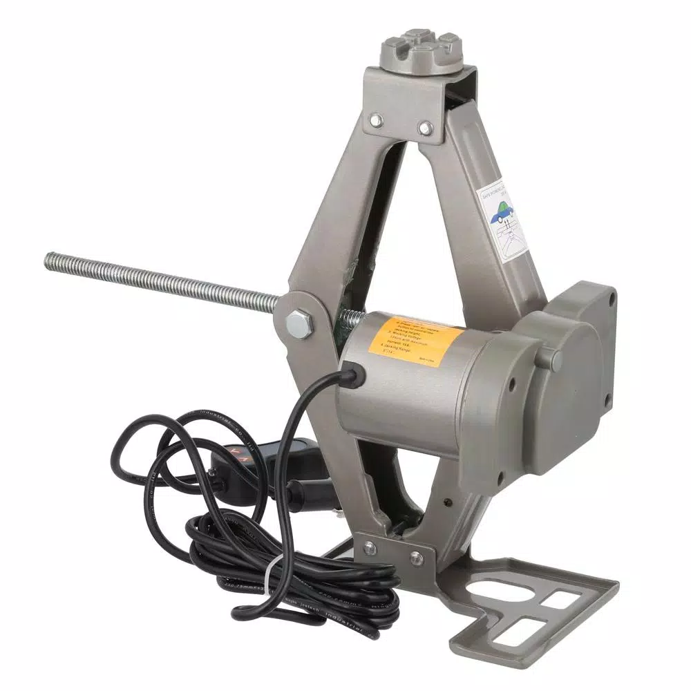 Black Bull 12V Automatic Electric Car Jack, 2000 lb. Capacity