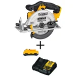 DEWALT 20V MAX Cordless 6-1/2 in. Circular Saw Kit with 3.0 Ah Battery and Charger thumbnail 1