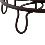 interDesign Twigz Freestanding Toilet Paper Holder Plus with Roll Reserve - Bronze Floral Design thumbnail 4