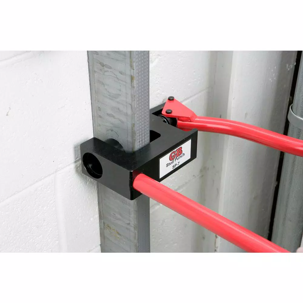 Gardner Bender SP-7 Stud Punch Set with 1-11/32 in. and 7/8 in. Punches and Carrying Case