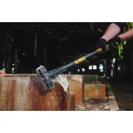 DEWALT 8 lb. Exo-Core Sledge Hammer with 33 in. Fiberglass Handle thumbnail 10