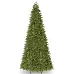 National Tree Company 14 ft. Ridgewood Spruce Slim Artificial Christmas Tree with 1300 Clear Lights thumbnail 1