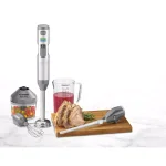 Cuisinart Smart Stick 5-Speed Cordless Stainless Steel Immersion Blender Set with Whisk, Chopper and Electric Knife thumbnail 7