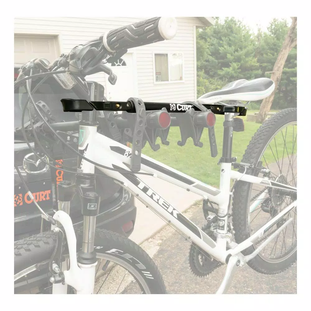CURT Bike Beam Attachment for Angled and Women's Bicycle Frames