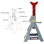Pro-Lift 6 Ton Ratcheting Jack Stands, Pair thumbnail 3