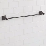 Glacier Bay Milner 24 in. Single Towel Bar in Bronze thumbnail 3