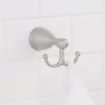 Glacier Bay Builders Double Robe Hook, Brushed Nickel thumbnail 4