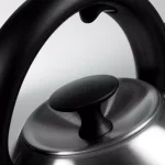 OXO Brew Good Grips Click-Click 8.4-Cup Brushed Stainless Steel Tea Kettle with Whistle thumbnail 4