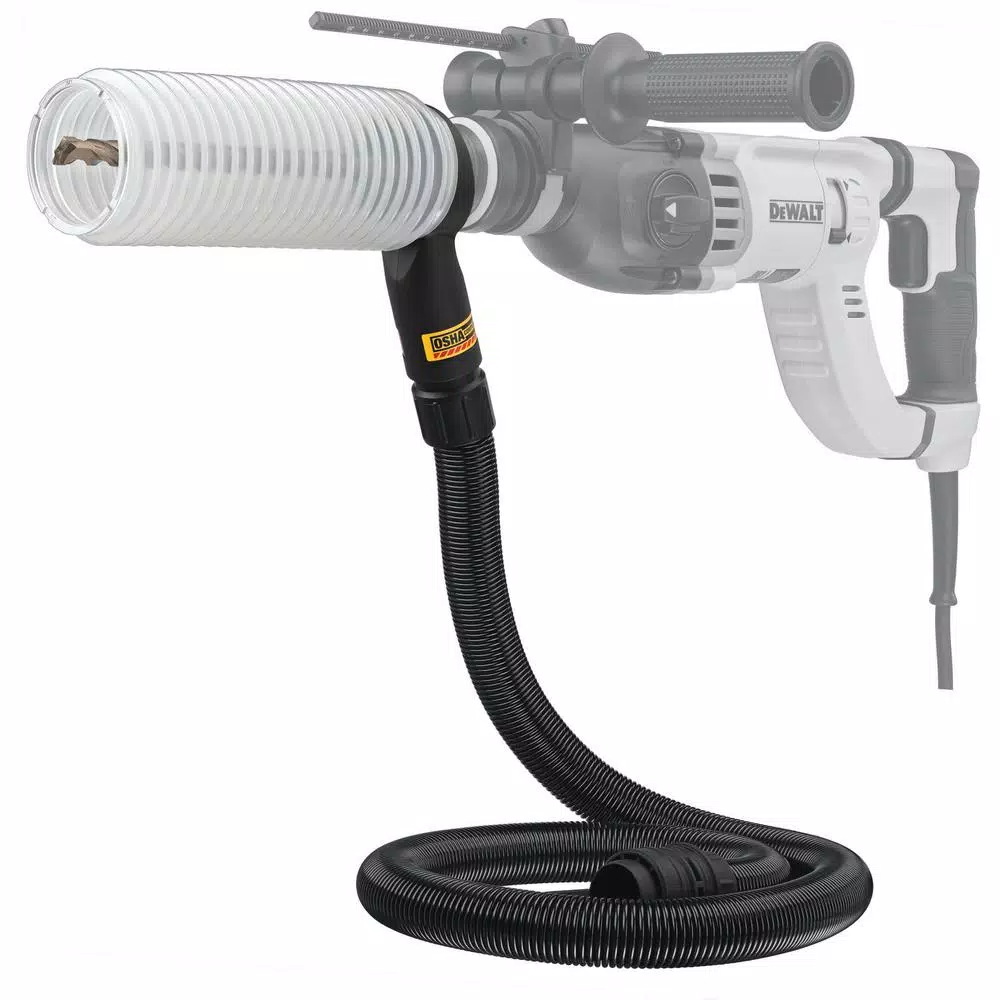 DEWALT DWH200D Dust Extraction Tube Kit with Anti-Static Hose for SDS Plus and Hammer Drills