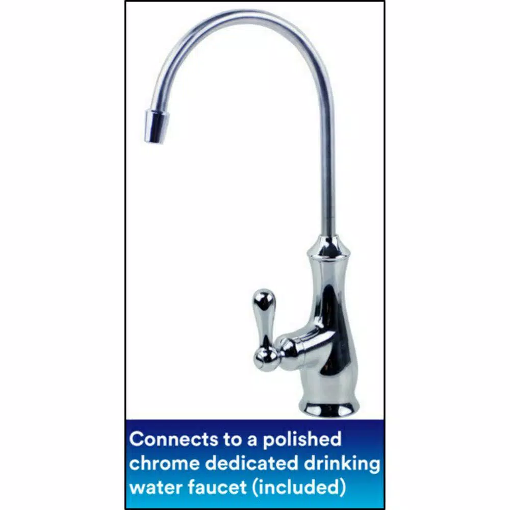 3M Aqua-Pure AP-DWS1000 Under Sink Water Filtration System with Dedicated Faucet