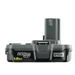 RYOBI 18V ONE+ 1.5 Ah Compact Lithium-Ion Battery thumbnail 4