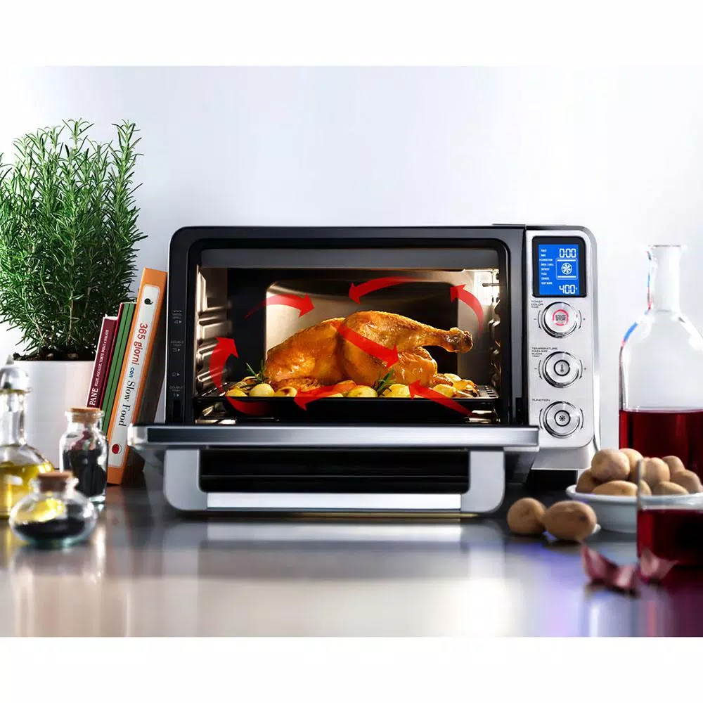 DeLonghi De'Longhi Livenza True European Convection Toaster Oven, 2000W, Stainless Steel