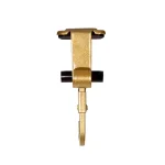 Village Lighting Company Gold Mantle Garland and Stocking Holder - Adjustable Cantilever Design thumbnail 4