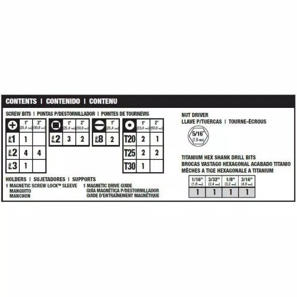 DEWALT MAXFIT 32-Piece Screwdriving Set with 10X Magnetic Screw Lock System