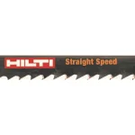 Hilti 6 in. 6 TPI High Carbon Steel T-Shank Premium Jig Saw Blades for Wood (5-Pack) thumbnail 4