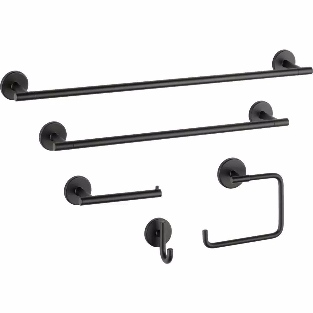 Delta Trinsic 30 in. Towel Bar, Matte Black