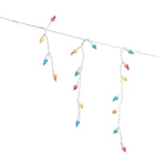 Home Accents Holiday 300-Light Multi-Color Smooth LED Mini Icicle Lights, 4-Pack Set thumbnail 2