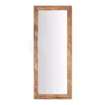 Home Decorators Collection Oversized Classic Wood Frame Floor Mirror, Brown thumbnail 1