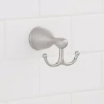 Glacier Bay Builders Double Robe Hook, Brushed Nickel thumbnail 3
