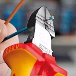 KNIPEX 6-1/4 in. 1000V Insulated Diagonal Cutter and Wire Stripper thumbnail 5