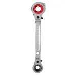 Milwaukee Lineman's 5-in-1 Ratcheting Wrench with Milled Strike Face thumbnail 4