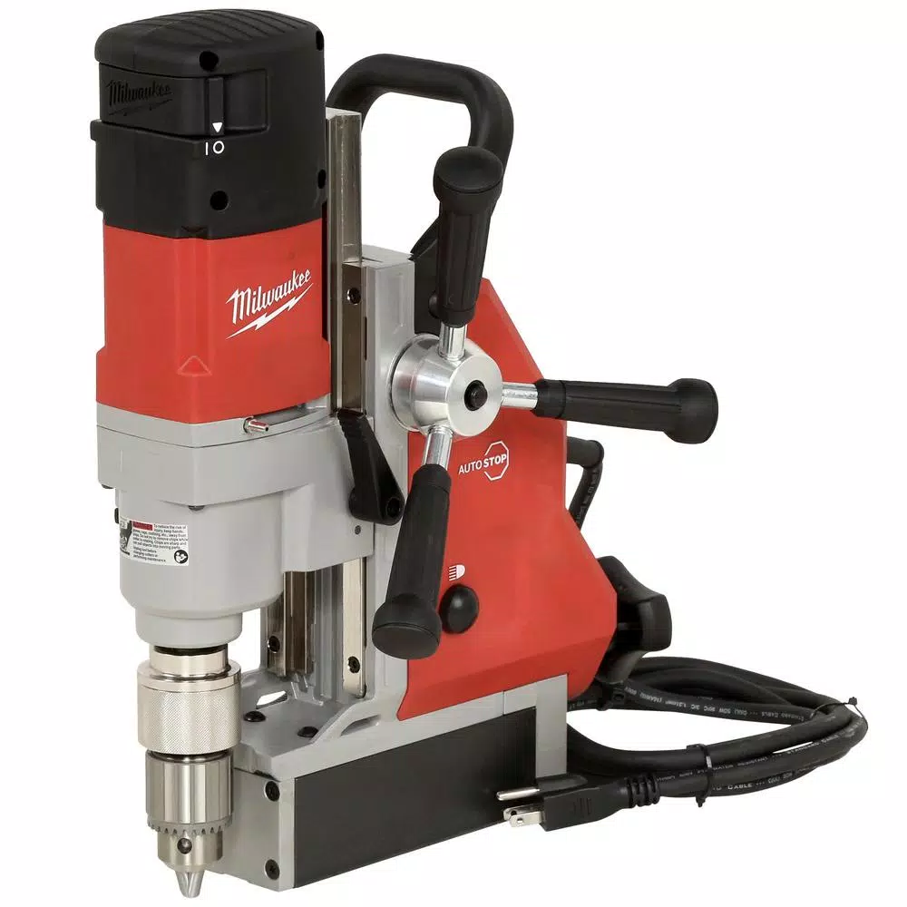 Milwaukee 13 Amp 1-5/8 in. Magnetic Drill Kit with 2-Speed Gearbox