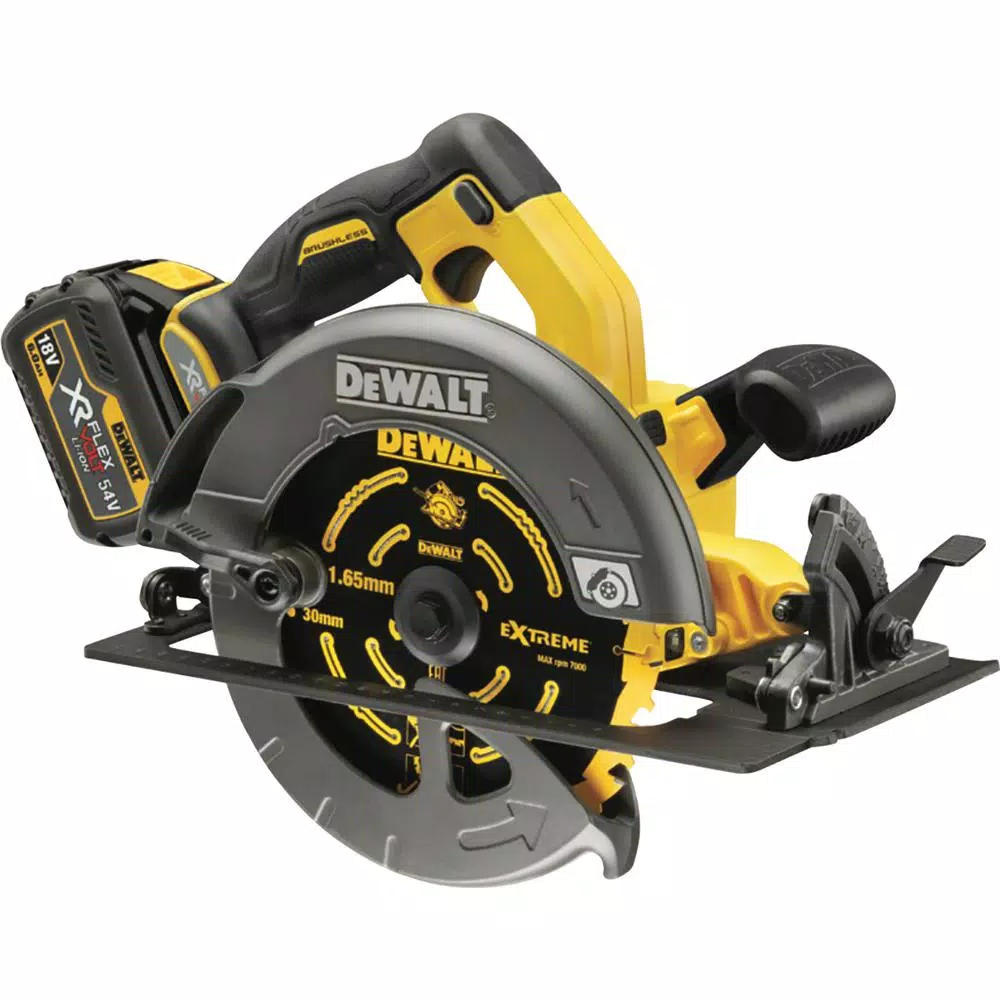 DEWALT FLEXVOLT 60V MAX Brushless 7-1/4 in. Circular Saw & 1/4 in. Impact Driver Combo Kit