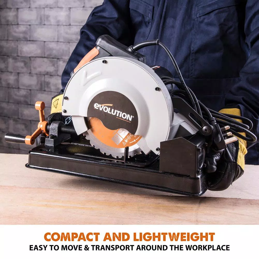 Evolution Power Tools Evolution RAGE4 7-1/4 in. Multi-Material 10 Amp Corded Chop Saw
