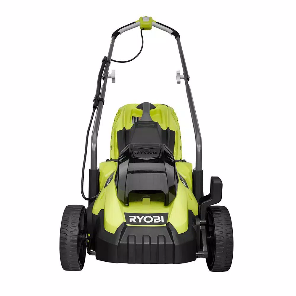 RYOBI ONE+ 18V Lithium-Ion 13 in. Cordless Walk Behind Push Lawn Mower with 4.0 Ah Battery and Charger