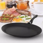 ExcelSteel 11 in. Cast Aluminum Nonstick Oval Frying Pan, Black thumbnail 8