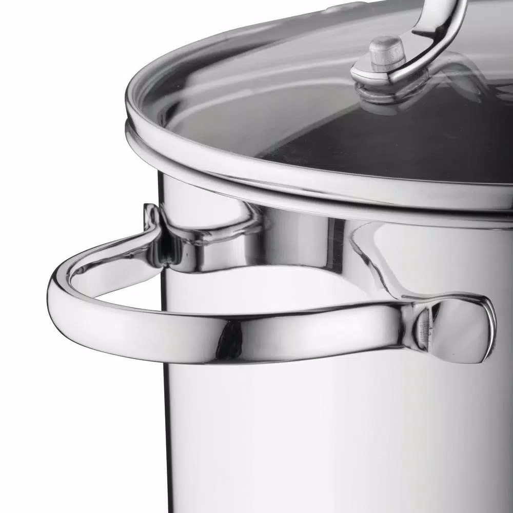 BergHOFF Essentials Comfort 6-Piece Stainless Steel Cookware Set, Induction Safe, 18/10 Steel