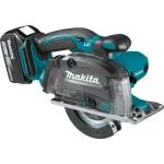 Makita 18V LXT Cordless 5-3/8 in. Metal Cutting Saw Kit with 2 5.0 Ah Batteries and Rapid Optimum Charger thumbnail 12