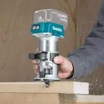Makita 18V LXT Brushless Woodworking Combo Kit: Compact Router, Jig Saw, Planer & 2-Battery Starter Pack thumbnail 12