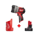Milwaukee M12 12V Lithium-Ion Cordless 750-Lumen TRUEVIEW LED Spotlight Kit with 3.0Ah Battery and Portable Charger thumbnail 1