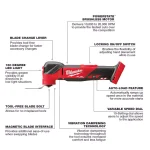 Milwaukee M18 FUEL 18V Brushless Oscillating Multi-Tool (Tool-Only) thumbnail 3