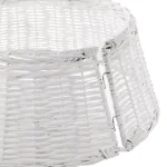 Home Accents Holiday 27 in. White Wicker Christmas Tree Collar thumbnail 4