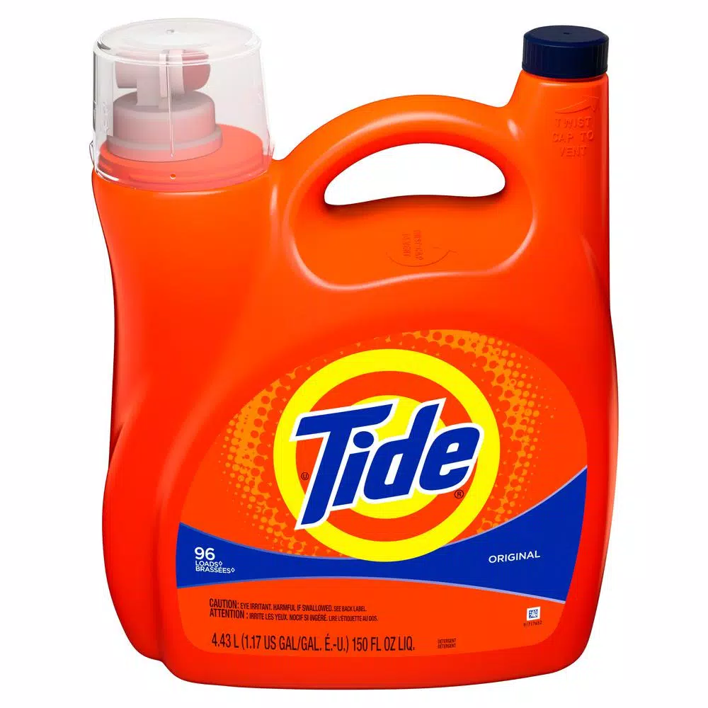 Tide Original Scent Liquid Laundry Detergent, 150 oz (96 Loads)