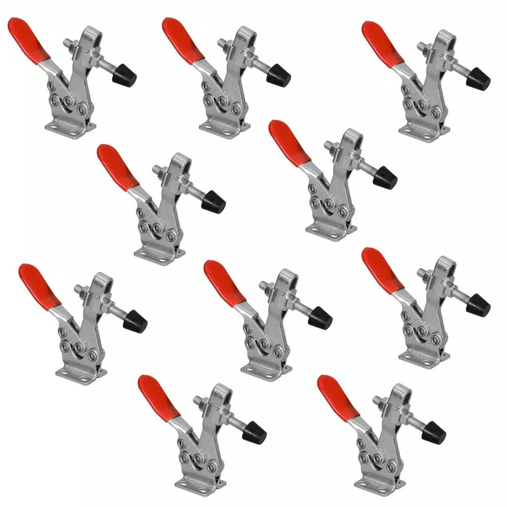 POWERTEC 500 lb. Horizontal Quick-Release Toggle Clamp, 10-Pack